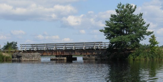 Alte Eisenbahndrehbrücke am Banvallsled Alte Eisenbahndrehbrücke am Banvallsled