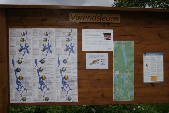 Wegbeschreibung des Värendsled vor Ort Wegbeschreibung vor Ort